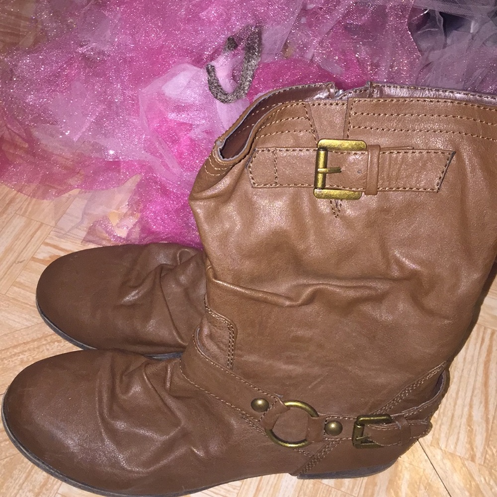 Brown Boots.